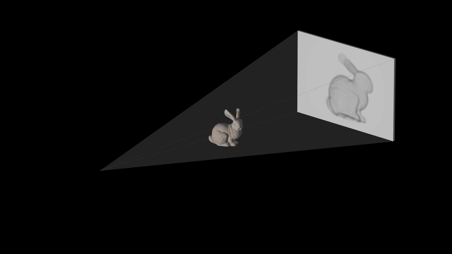 コーンビームCT投影の概念図