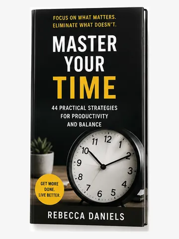 Master Your Time (fictional cover art)